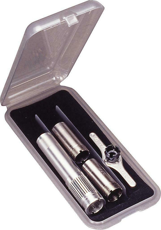 MTM Choke Tube Case for 6 Extended or 9 Standard Tubes, Clear Smoke~CT9-41