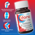 DONA crystalline glucosamine sulfate bottle with icons highlighting cartilage support, healthy joint function, and joint mobility and flexibility.