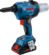 Bosch GRG 18V-16 Cordless Rivet Gun Kit (2 x 2Ah) (06019K5071)