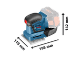 Bosch GSS 18 V-10 Orbital Sander (Body Only) (06019D0200)