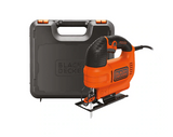 Black & Decker 520W Variable Speed Compact Jigsaw with Kit box