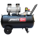 SIP DD 3hp 100ltr Low Noise Oil-Free Compressor (05481)