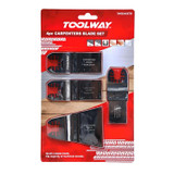 Toolway 4pc Carpenters Blade Set