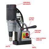 Euroboor Eco.30s+ 30mm Industrial Magnetic Drill (ECO.30s+)