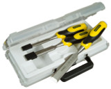 Stanley Dynagrip 3 Piece Chisel Set With Strike Cap