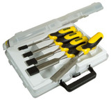 Stanley Dynagrip 5 Piece Chisel  Set With Strike Cap