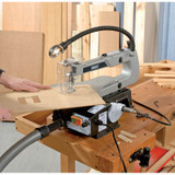 Draper 405mm Variable Speed Scroll Saw with Flexible Drive Shaft and Worklight (90W) 