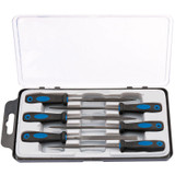 Draper 150mm Soft Grip Needle File Set (6 Piece)