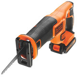 Black & Decker 18V 1.5Ah Recip Saw with 1.5Ah Battery and Charger