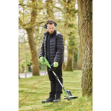 DRAPER 30CM 500W GRASS TRIMMER WITH DOUBLE LINE FEED