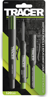 Tracer Deep Pencil Marker with 6 Leads & Holster