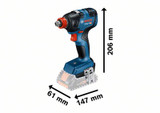 Bosch GDX 18V-200 Impact Driver/Wrench (Body Only) (06019J2204)