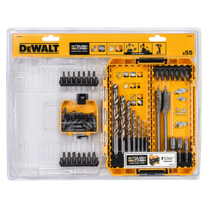 Dewalt 55pc Drill Bit Set in Kitbox (DT70757)