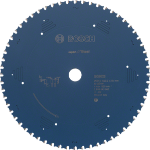 Bosch 305 x 25.4 x 60tpi Steel Blade (2608643060)