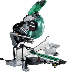 HiKoki 255mm Sliding Compound Cordless Mitre Saw (Body Only) (C3610DRAW4Z)