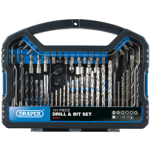 Draper Drill and Accessory Kit (101 Piece) (80991)