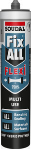 Soudal Fix All Flexi Sealant Adhesive (Grey) - 290ml (106037)