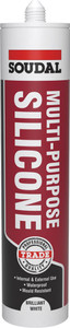 Soudal Trade Multi-Purpose Silicone (Clear - 270ml) (121644)