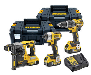 Dewalt 18V XR Brushless 3 Piece Kit