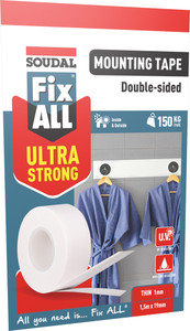 Soudal Fix All Ultra Strong Mounting Tape (White)