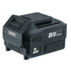 Draper D20 3Ah 20V LI-ION BATTERY