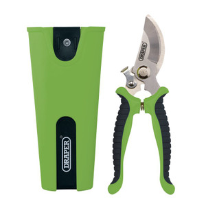 Draper 190mm Bypass Secateurs and Holster Set (09007)
