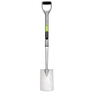 Draper Stainless Steel Soft Grip Border Spade (83758)