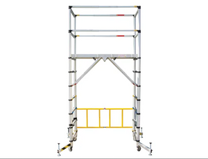 Teletower Aluminium Telescopic Scaffold Tower with Toeboards