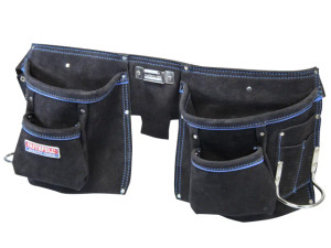 Faithfull Double Tool and Nail Pouch (FAIDTNP3B)