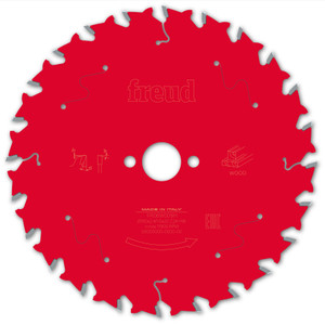 Freud Wood Circular Saw Blade 160mm x 20mm x 2.4mm x 24T (F03FS09681)