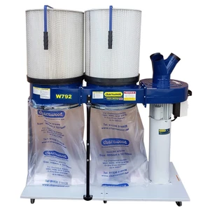Professional 3hp 240v Dust Extractor With Cartridge Filter
