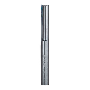 Freud 04-10825 6.4mm (Dia) Double Flute Straight Router Bit with 1/4" Shank