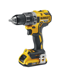 Dewalt 18V XR Brushless Compact Drill Driver - 2 x 2.0Ah