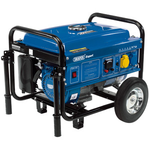 Draper Petrol Generator (2.2KVA/2.0KW) with Wheels