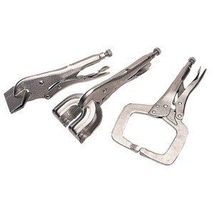 Draper 33836 3 Piece Self Grip Clamp Set