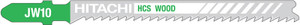 Hitachi 750044 Wood & Plastic Cutting Jigsaw Blades 100.4mm x 1.25mm