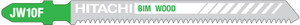 Hitachi 750037 Wood Cutting Jigsaw Blades 100.4mm x 1.25mm