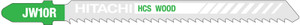 Hitachi 750019 Wood & Plastic Cutting Jigsaw Blades 100.4mm x 1.5mm