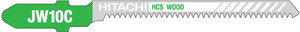Hitachi 750036 Wood Cutting Jigsaw Blades 76.6mm x 1.25mm