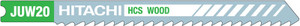 Hitachi 750023 Wood Cutting Jigsaw Blades 91.5mm x 1.25mm