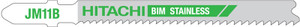 Hitachi 750041 Metal Cutting Jigsaw Blades 91.5mm x 1mm
