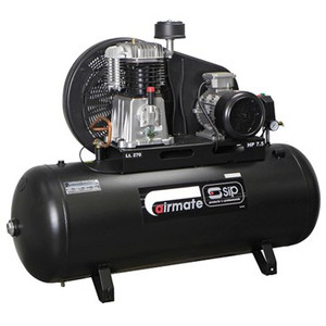 SIP TN7.5/270 270ltr Belt Drive Compressor