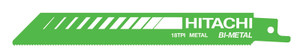 Hitachi 752013 Metal Cutting Sabre Saw Blade 150 x 19 x 0.9mm