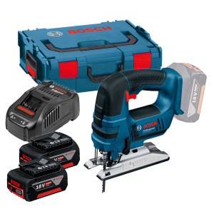 Bosch GST 18 V-LI B 18V Jigsaw 2 x 5Ah Batteries