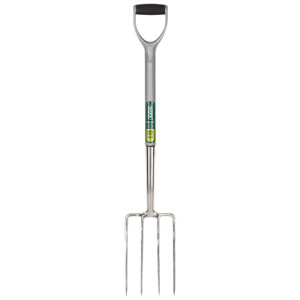 Draper Stainless Steel Garden Fork with Soft Grip (83755)