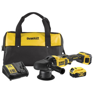 DeWALT DCM848P2 18V Brushless Dual Action Polisher (2x5Ah)