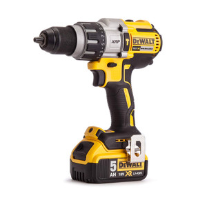 Dewalt 18V XR Brushless Premium Hammer Drill Driver - 2 x 5.0Ah