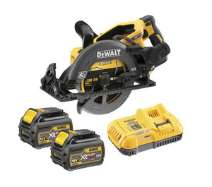 Dewalt DCS577T2 54V 190mm High Torque Circular Saw (2x6Ah) (DCS57T2-GB)