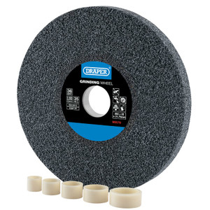 Draper 200 x 25mm Aluminium Oxide Grinding Wheel (36 Grit) (99570)