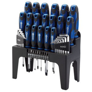 Draper 44 Piece Screwdriver, Hex Key and Bit Set